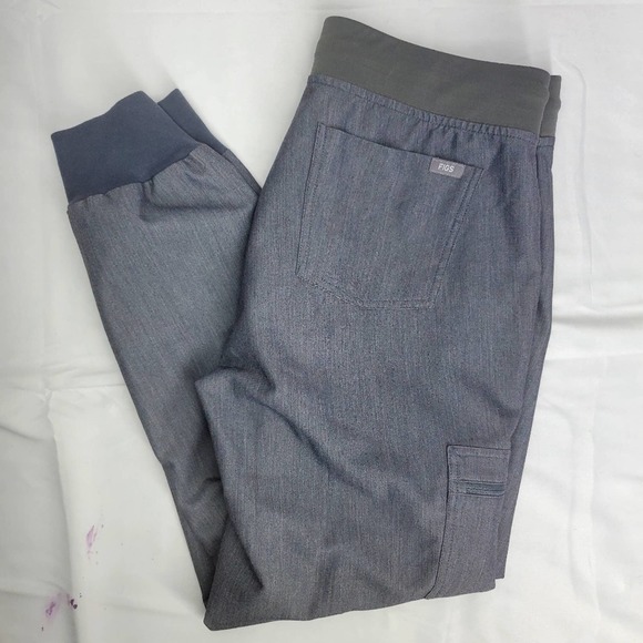 Figs Pants - Figs zamora jogger nurse scrub pants M gray graphite